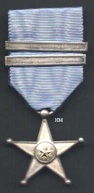 The Silver Service Star, 2nd type, obverse