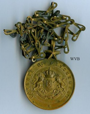 Native Chiefs Medal, reverse Leopold III type