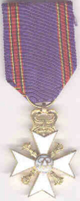 Gold Civil Cross for Bravery etc. - Fire Brigade