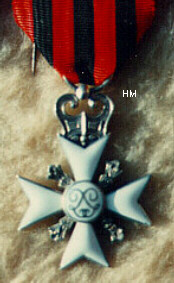 Silver Civil Cross for Long Service