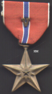 Bronze Star (with Valour award device)