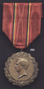 King Albert Medal obverse