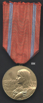 National Restoration Medal obverse