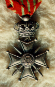 Croix de Guerre WW1, reverse