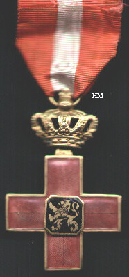 The Red Cross Honour Cross obverse