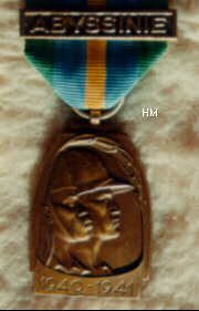 The Abyssinian Campaign Medal obverse