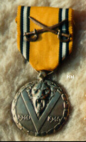 The Commemorative War Medal obverse