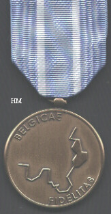 The Resistance against Nazism medal, white stripes