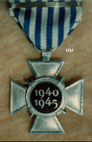 Political Prisoner's Medal reverse