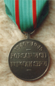 The Defaulter's Medal reverse