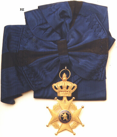 Grand cross sash and badge