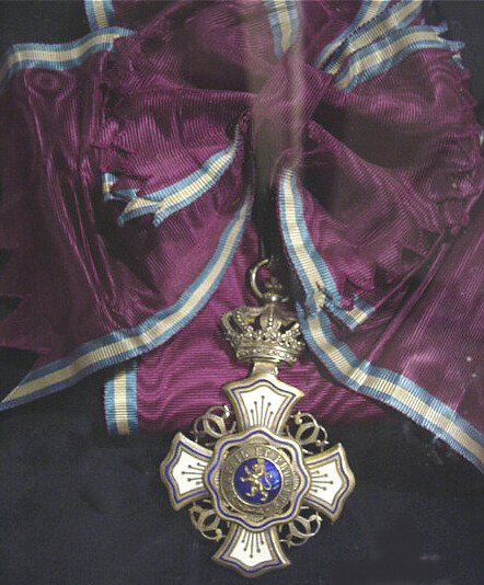 King Leopold II's Grand Cross of the Order of the Lion